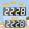 LED Digital Alarm Clock Mirror Display 5