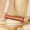 Classic Wooden Rolling Pin With Handles 0