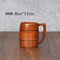 Wooden Barrel Style Beer Mug 6