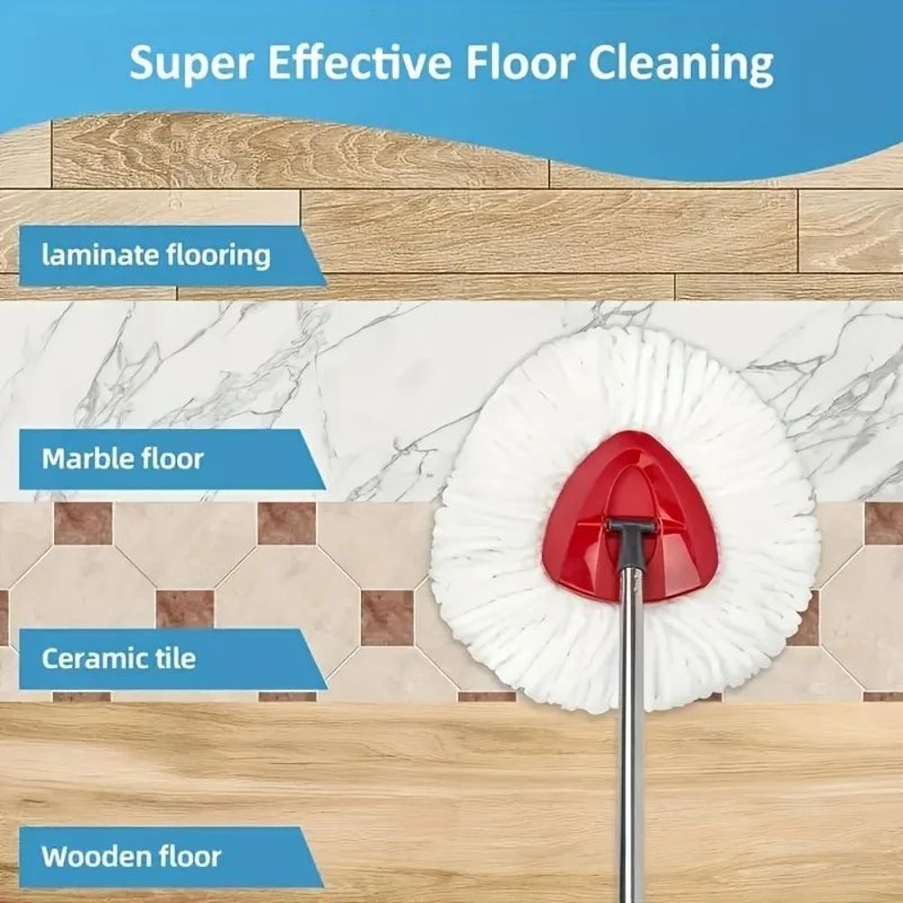 Microfiber Mop Replacement Cloth Heads 1