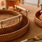Handwoven Rattan Storage Basket With Lid 2