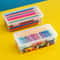 Translucent Large Capacity Pencil Case Set 0