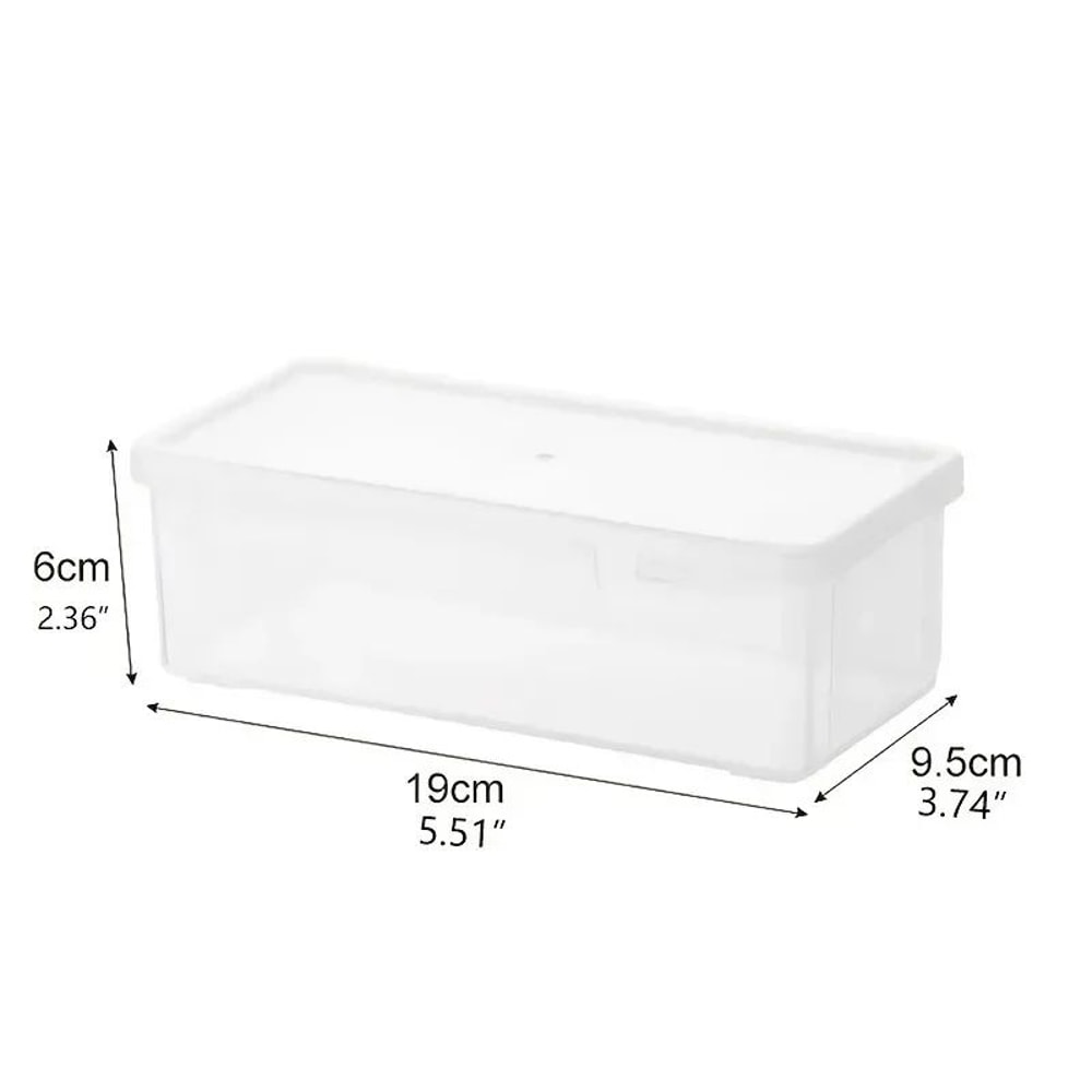 Translucent Large Capacity Pencil Case Set 8