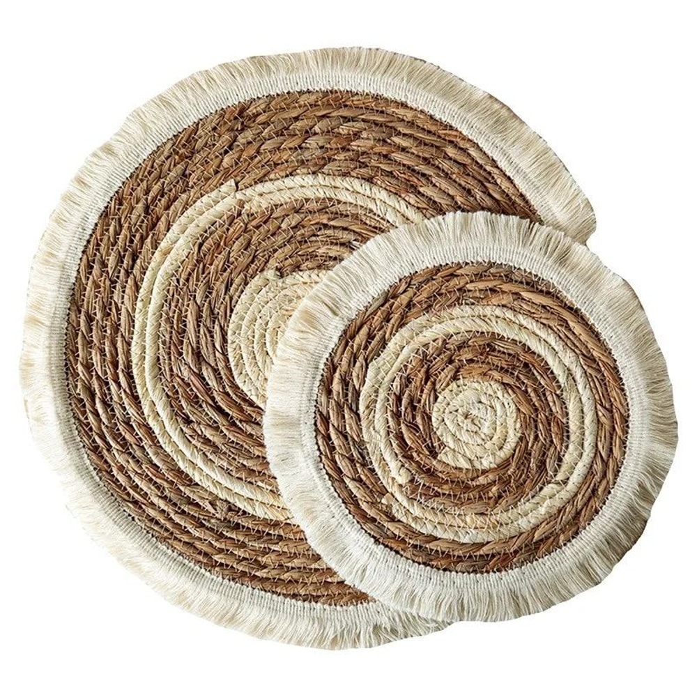 Bohemian Tassel Woven Placemat 4