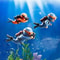 Mini Diver Mermaid Aquarium Decor Set 7