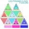 Pyramid LED Digital Alarm Clock 5