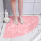 Fan Shaped Anti Slip Bathroom Mat 0