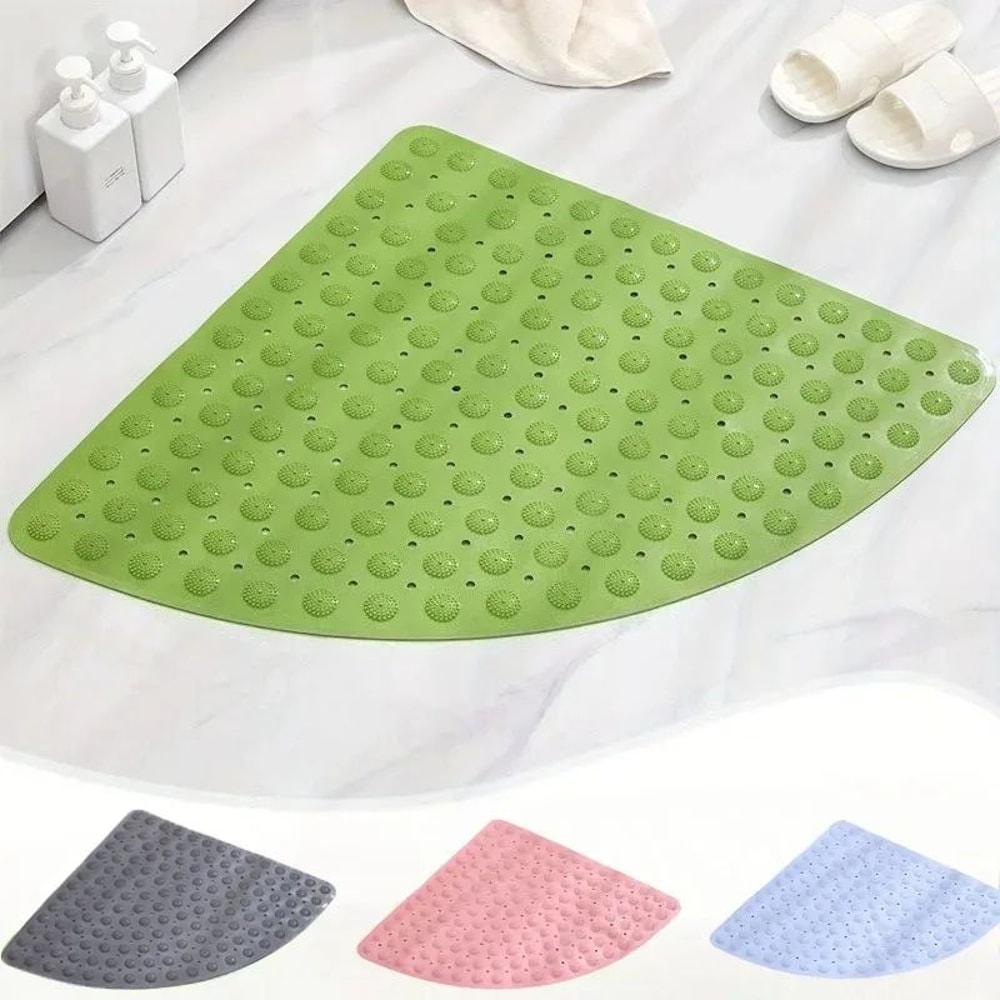 Fan Shaped Anti Slip Bathroom Mat 1