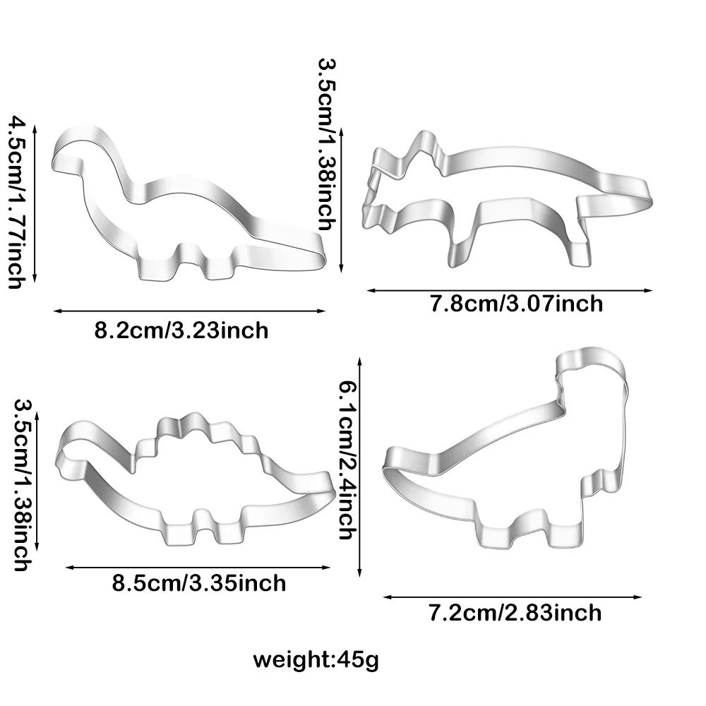 Dinosaur Cookie Cutter Set 2