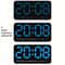 Voice Control Large LED Wall Clock 0