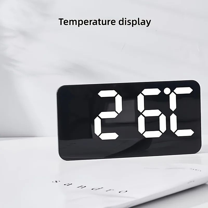 Voice Control Large LED Wall Clock 4