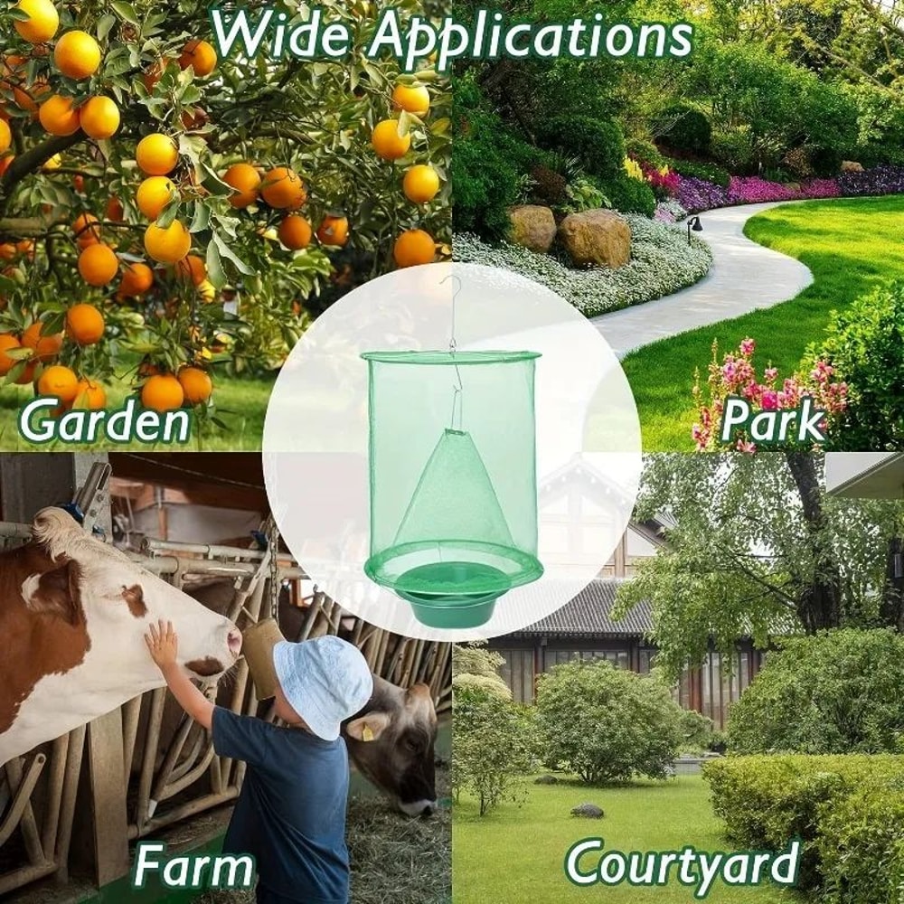 Reusable Hanging Fly Catcher Cage 4