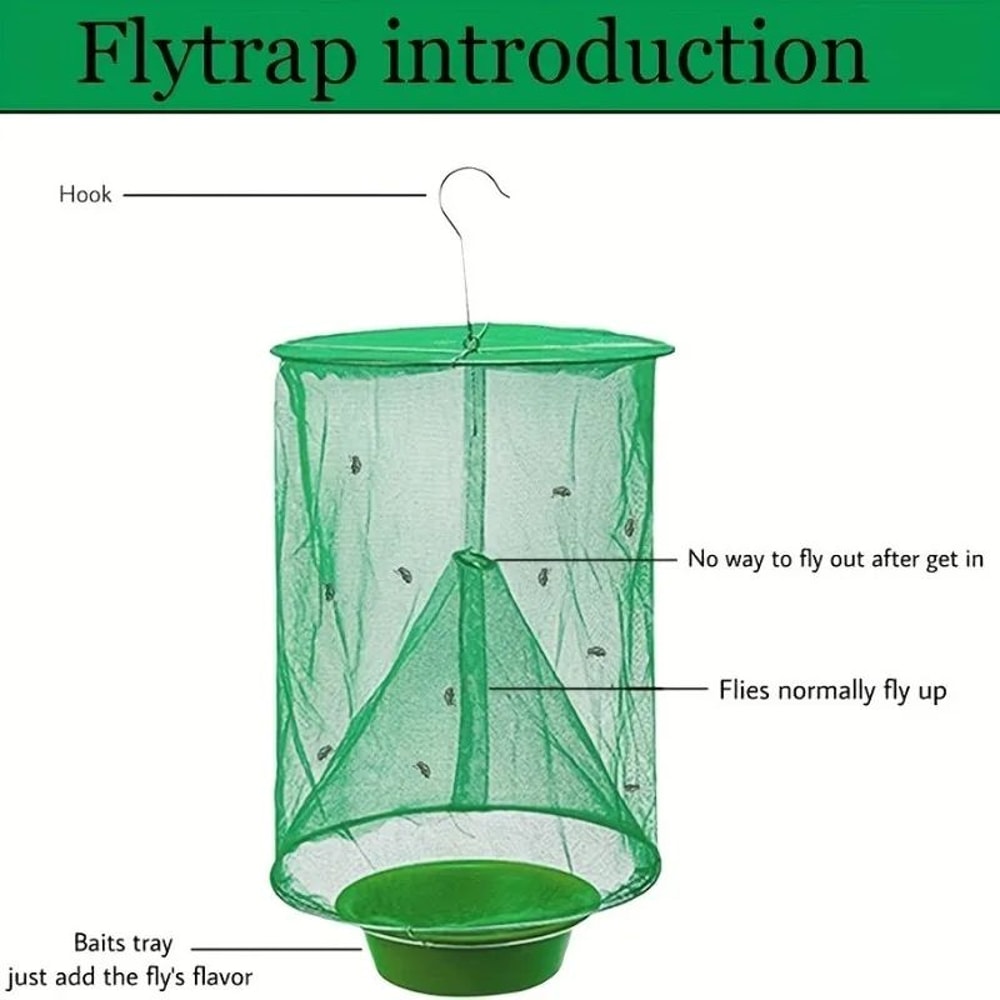 Reusable Hanging Fly Catcher Cage 11