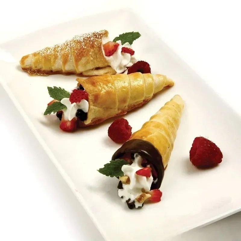 Stainless Steel Cream Horn Mold Set 4