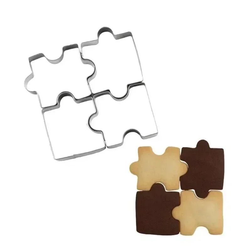 Puzzle Cookie Cutter Set 6