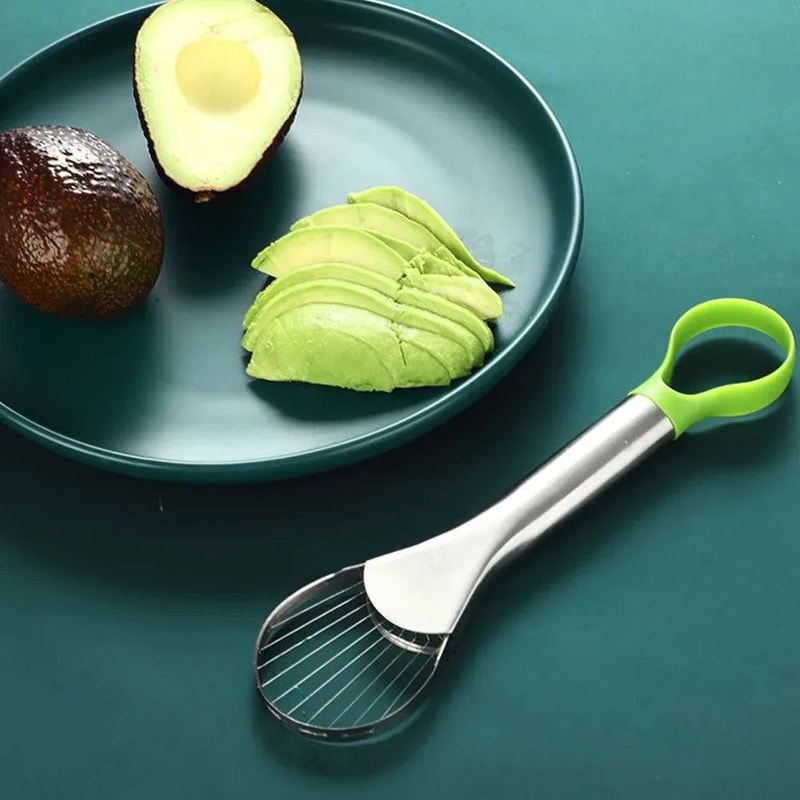 Stainless Steel Avocado Slicing Tool 1