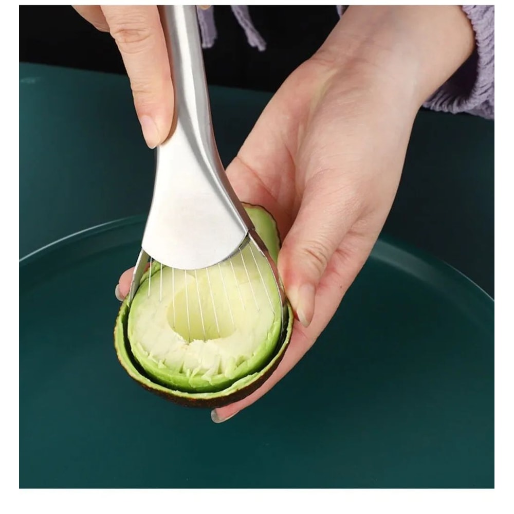 Stainless Steel Avocado Slicing Tool 12
