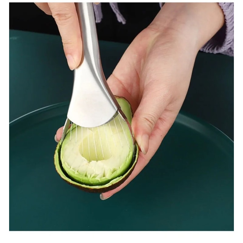 Stainless Steel Avocado Slicing Tool 12