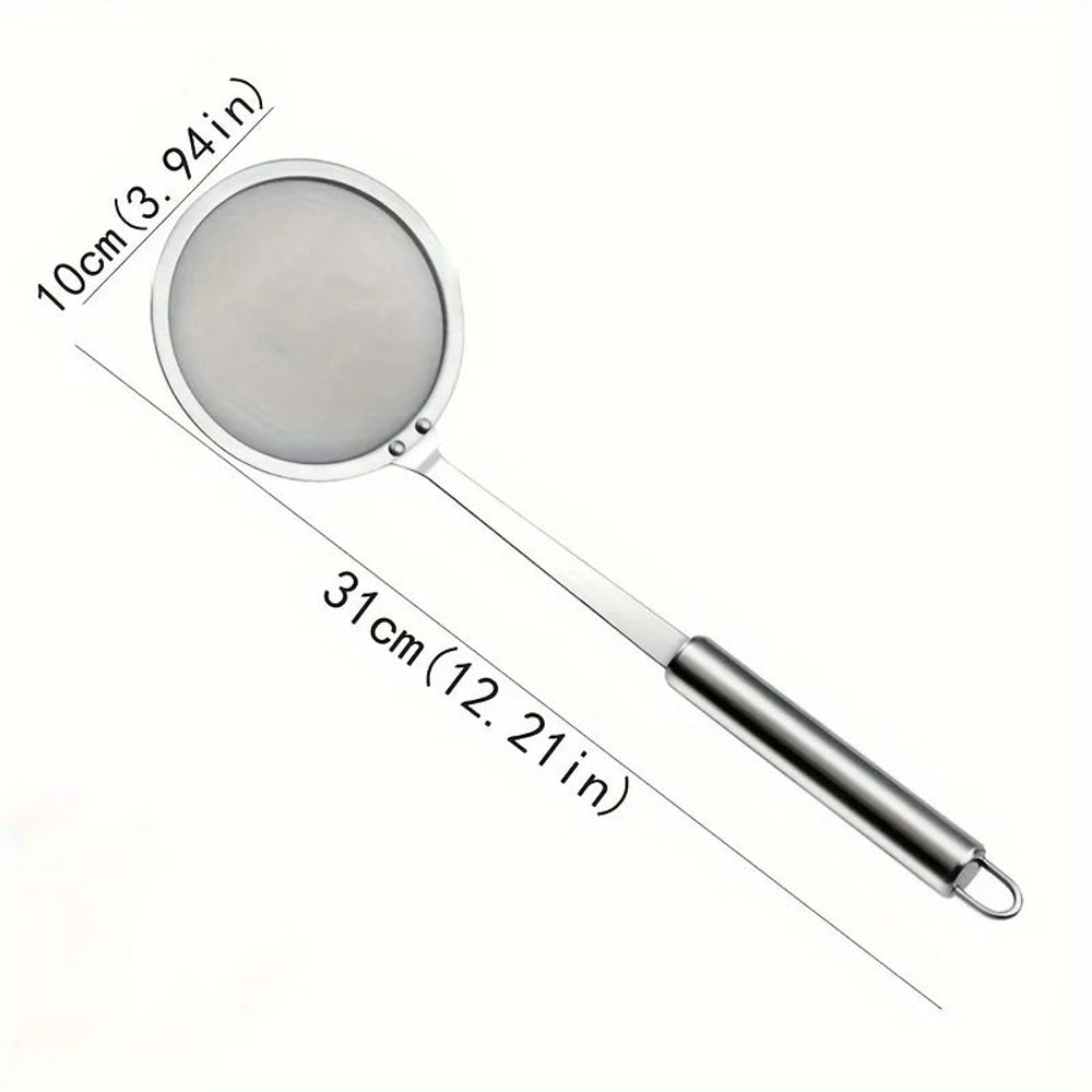 Stainless Steel Fat Skimmer Strainer Spoon 3