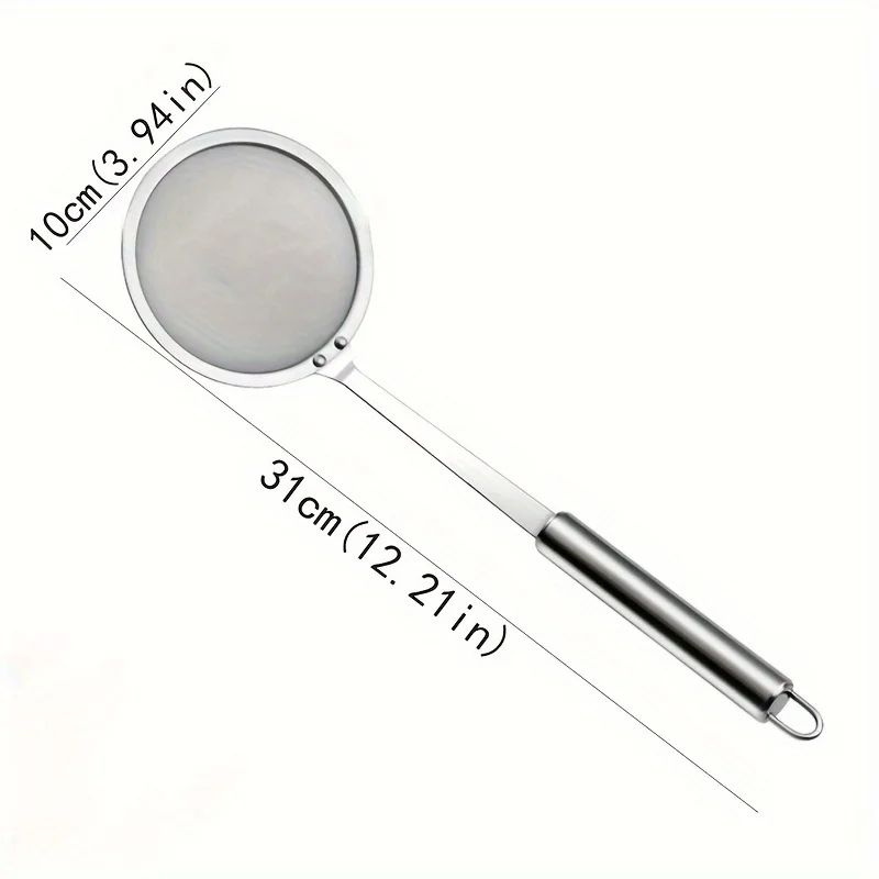 Stainless Steel Fat Skimmer Strainer Spoon 3