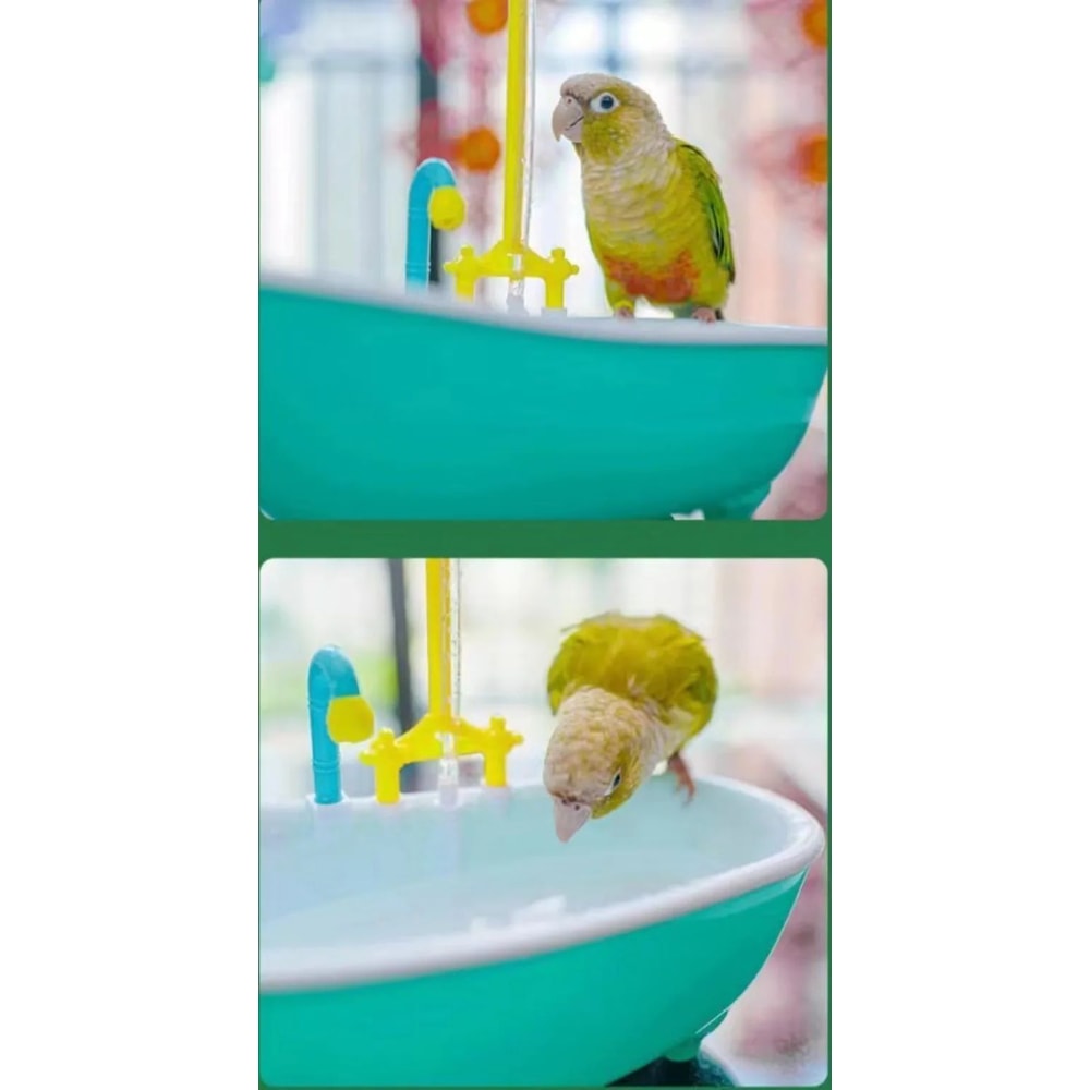 Automatic Parrot Bird Bath Shower 1