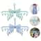 Folding Sock Drying Rack With 24 Clips 0