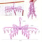 Folding Sock Drying Rack With 24 Clips 2