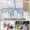 Folding Sock Drying Rack With 24 Clips 5