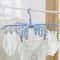Folding Sock Drying Rack With 24 Clips 10