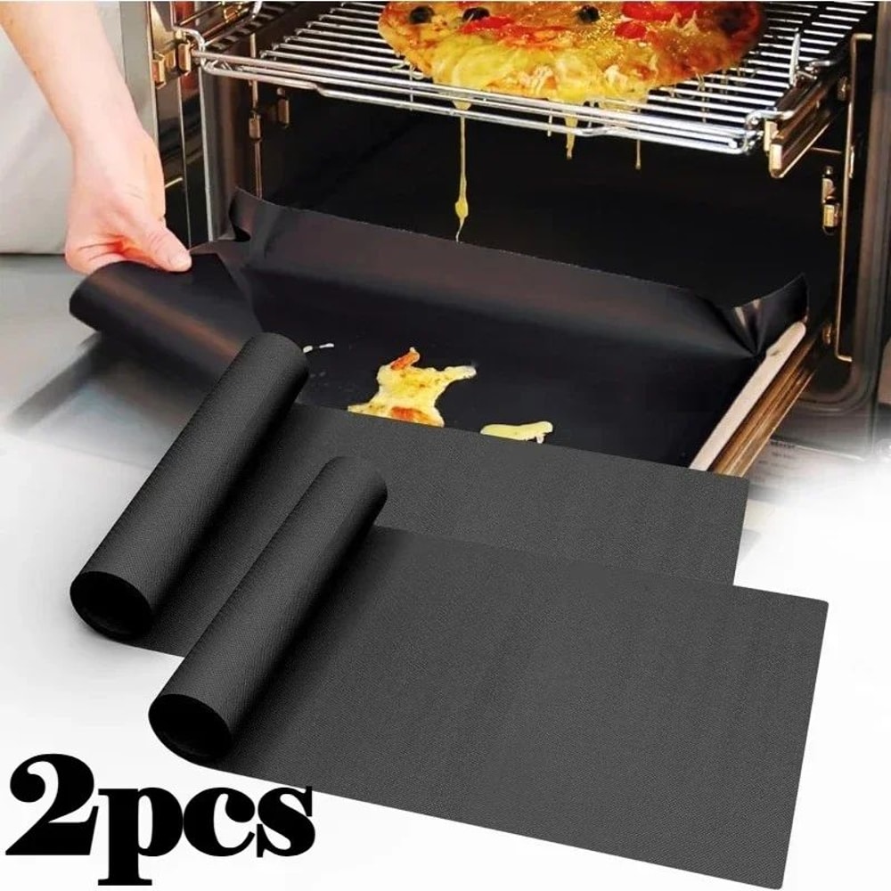 Reusable Grill And Oven Mat Set 4