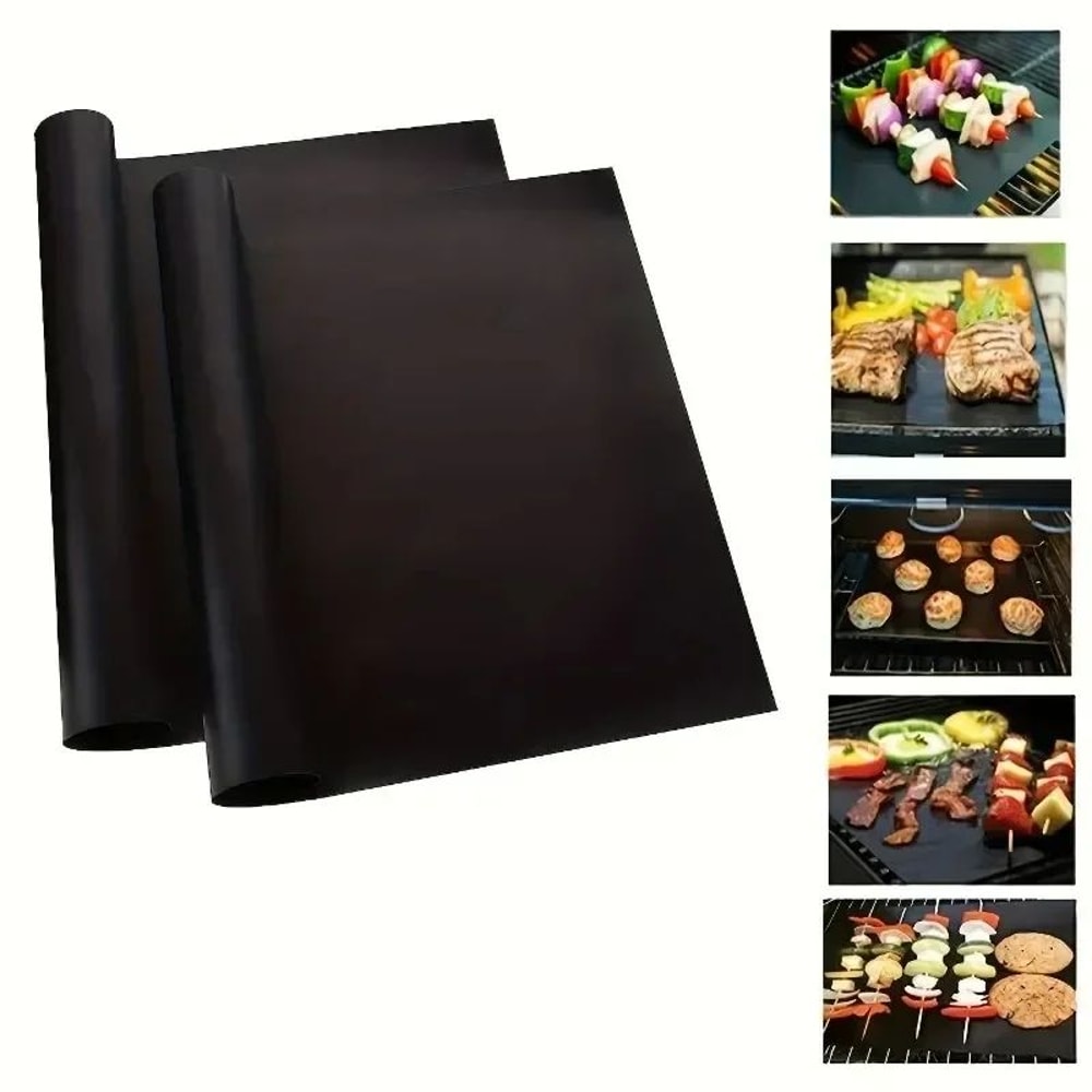 Reusable Grill And Oven Mat Set 6