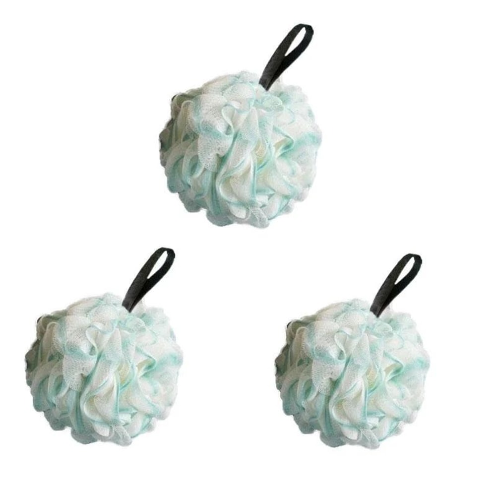 Large Mesh Shower Sponge Set 7