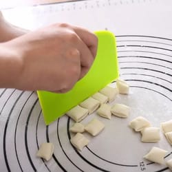 stainless steel dough bench scraper