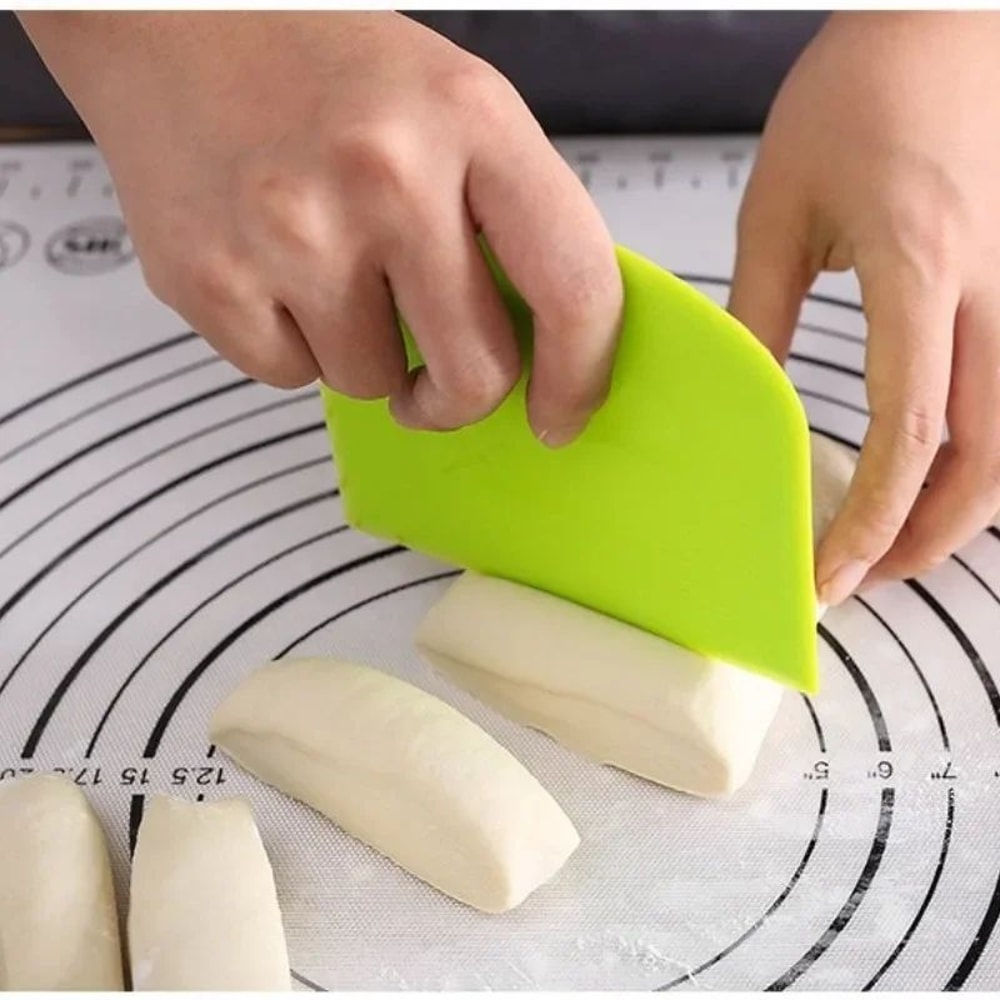 Stainless Steel Dough Bench Scraper 2