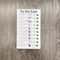Portable Daily Chore Chart Memo Board 8