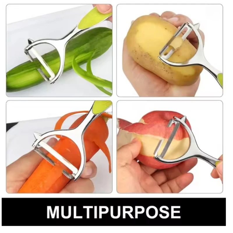 Stainless Steel Multifunction Vegetable Peeler 5