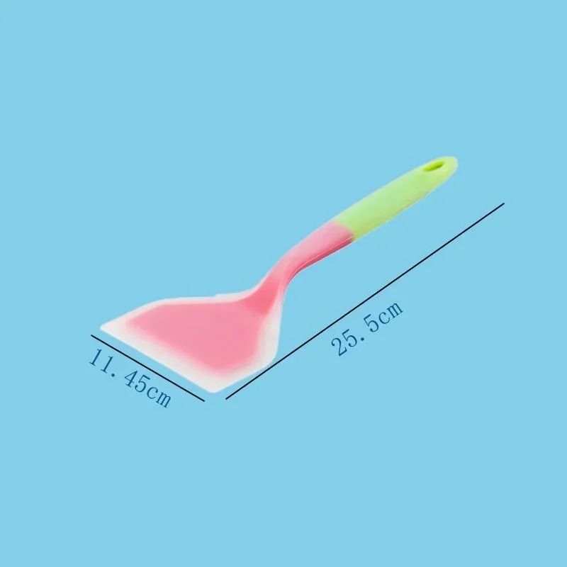 Wide Silicone Non Stick Cooking Spatula 9