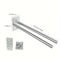 Wall Mounted Double Rod Towel Holder 4