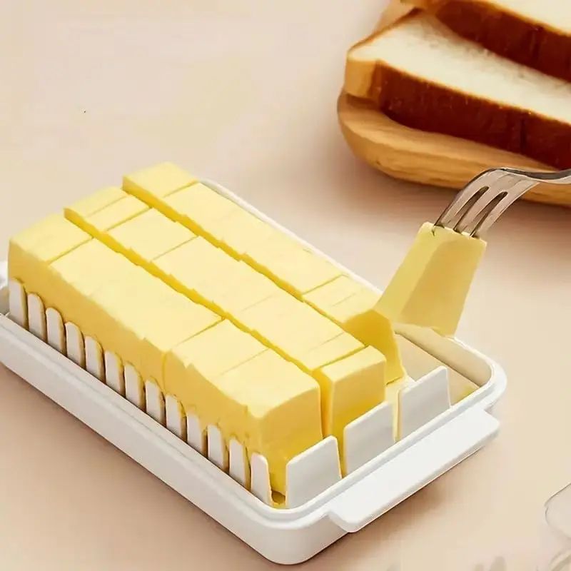 Butter Cutter Storage Container With Lid 1
