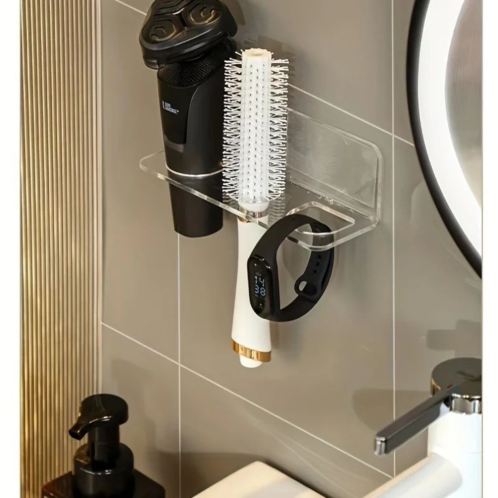 Clear Bathroom Countertop Organizer 3