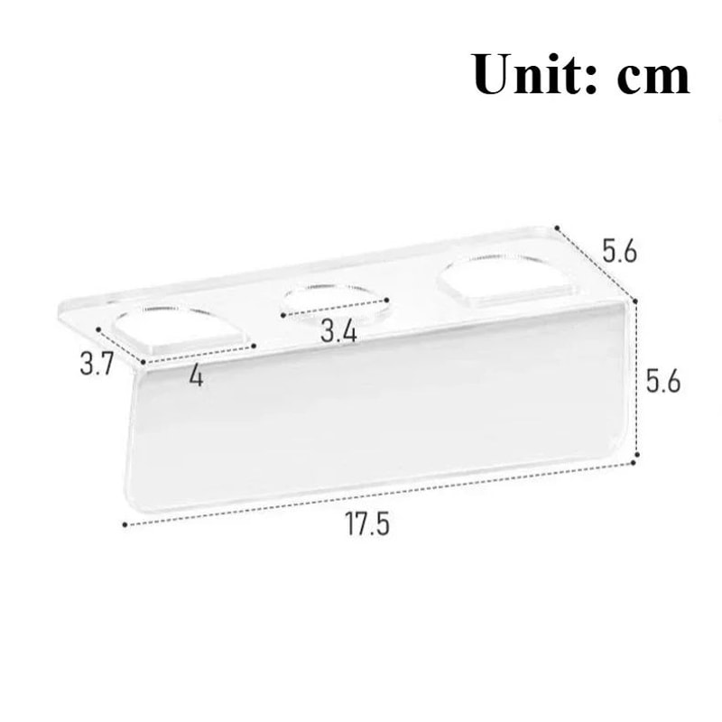 Clear Bathroom Countertop Organizer 6