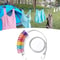 Portable Retractable Clothesline With Clips 1