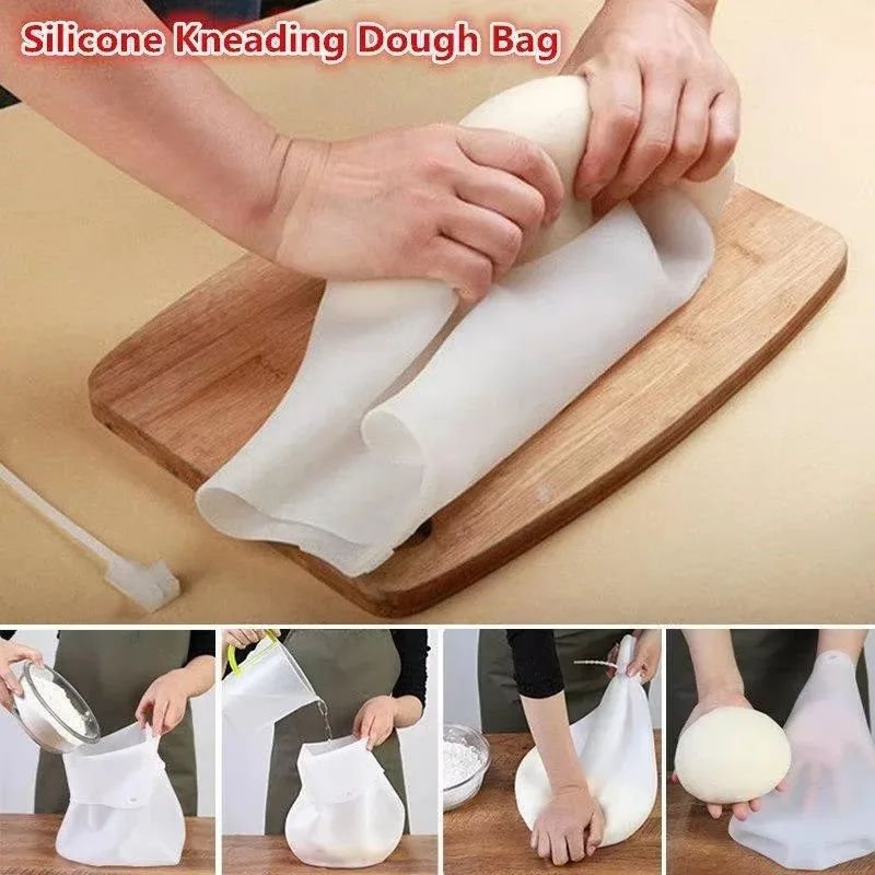 Reusable Silicone Kneading Dough Bag 1