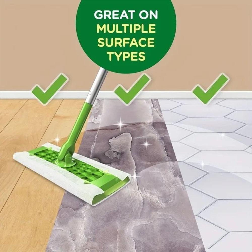 Disposable Microfiber Mop Cloths Set 2