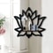Wooden Lotus Wall Mounted Decorative Shelf 2