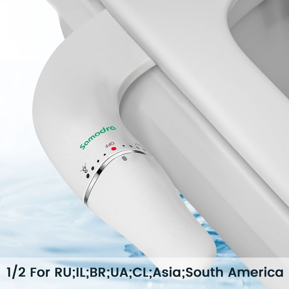 Ultra Slim Dual Nozzle Bidet Toilet Attachment 13