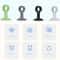 Silent Silicone Door Stopper Suction Cup Handle Bumper 6
