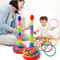 Kids Throw Circle Game Ferrule Stacked Toy Set 0