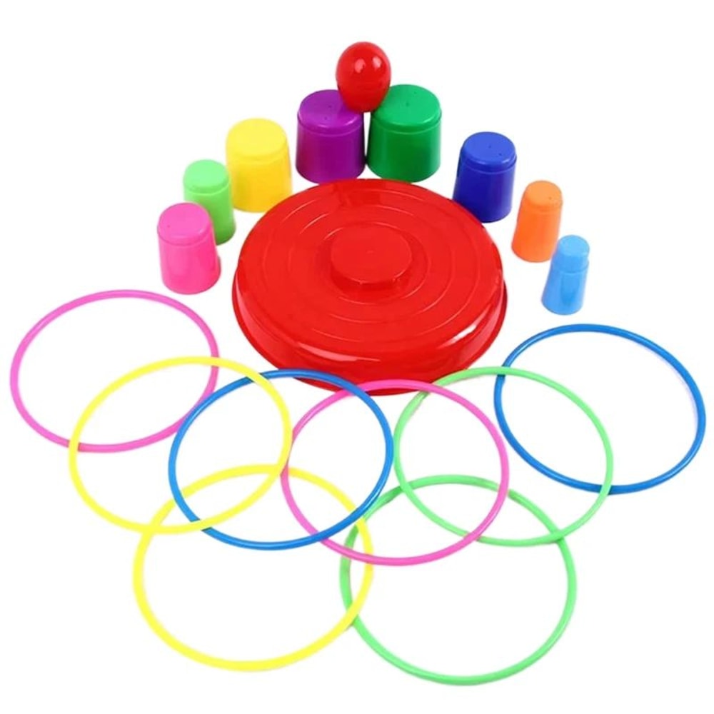 Kids Throw Circle Game Ferrule Stacked Toy Set 1