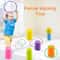 Kids Throw Circle Game Ferrule Stacked Toy Set 5